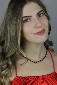 SCHWARZES HALSBAND