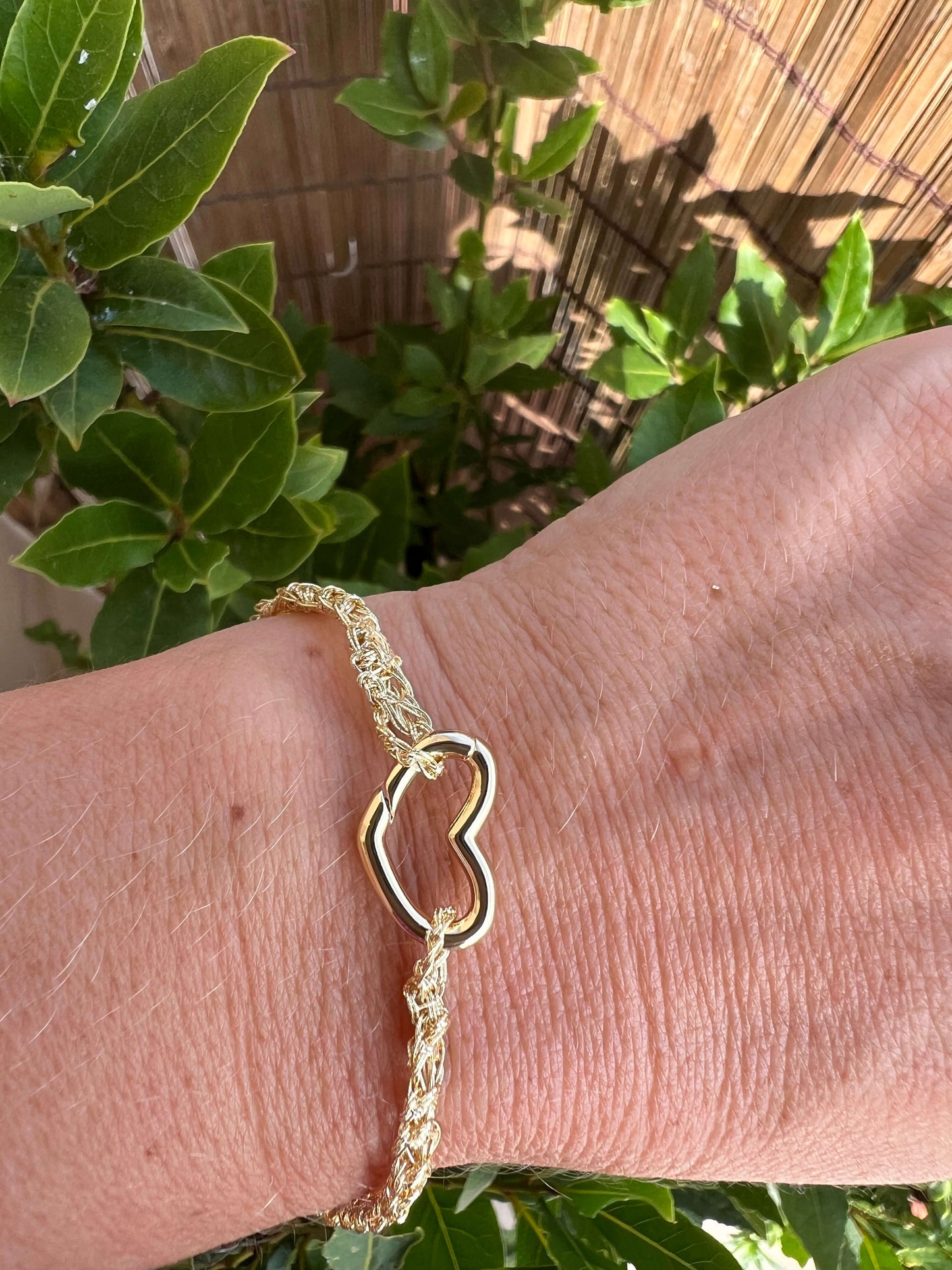 Bracciale estivo con cuore