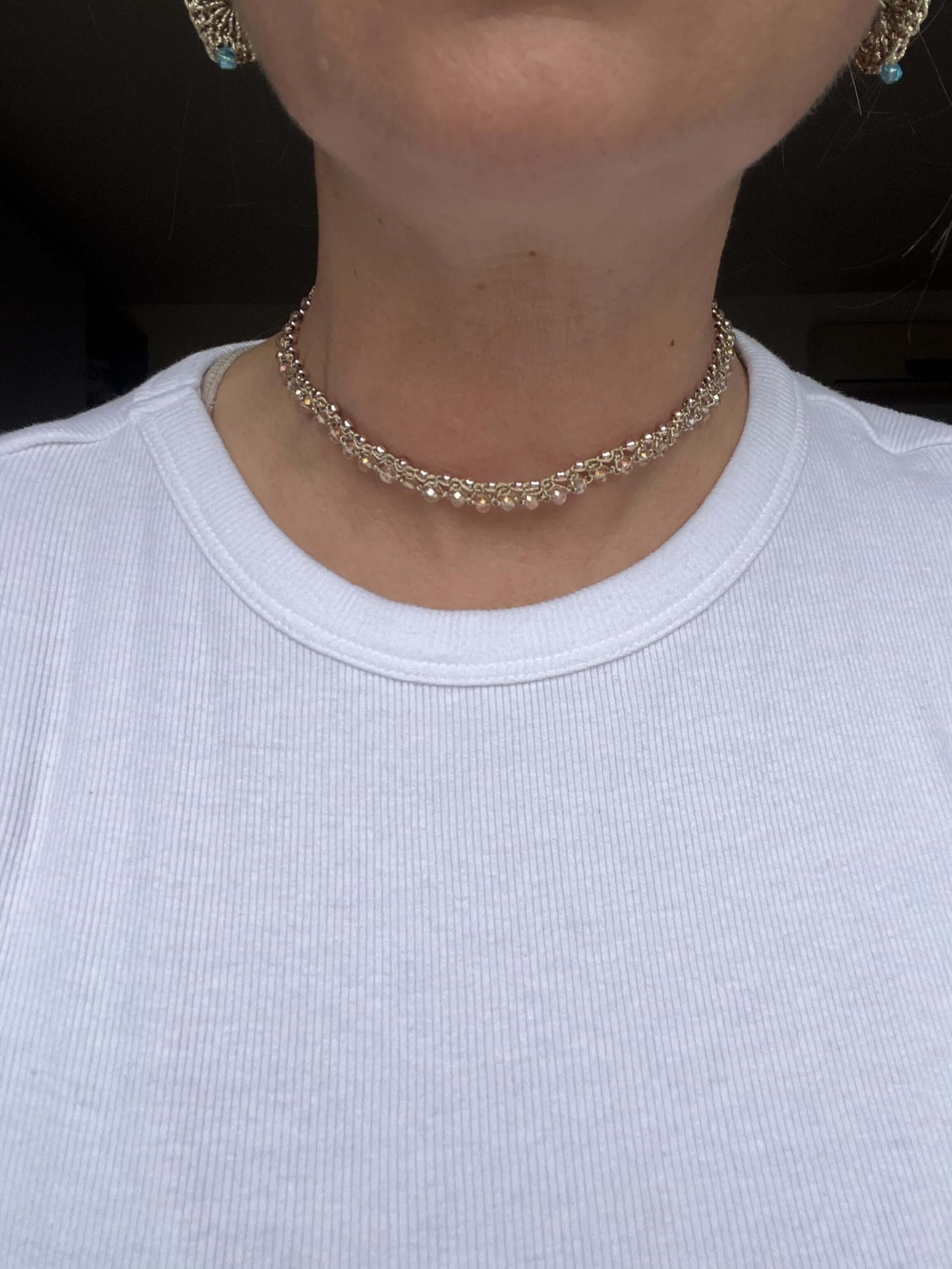 Gemini Choker Necklace