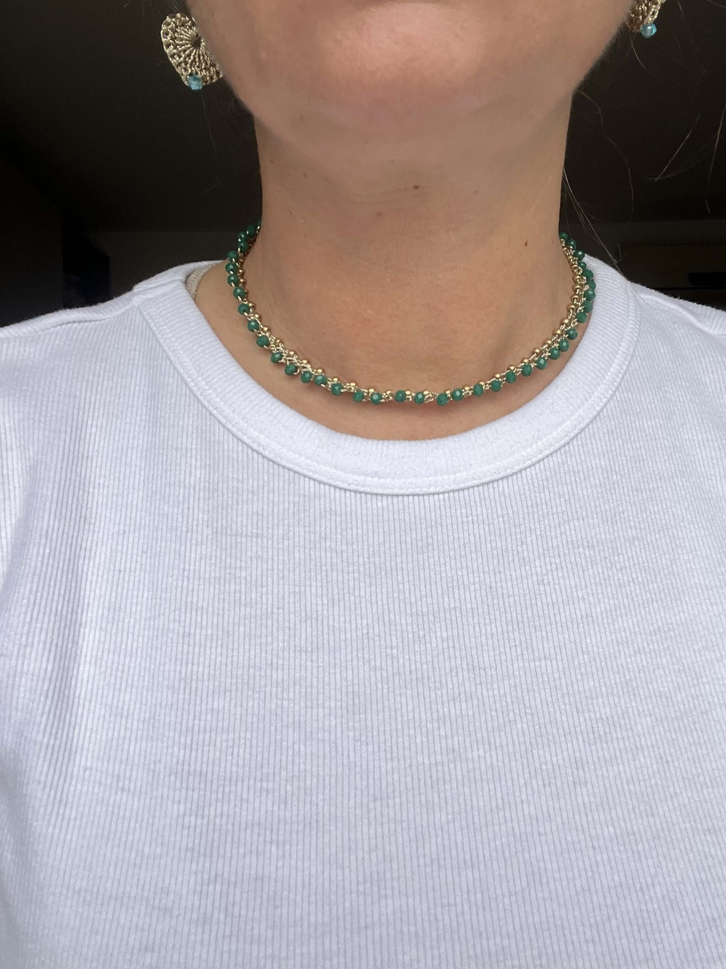 Gemini Choker Necklace