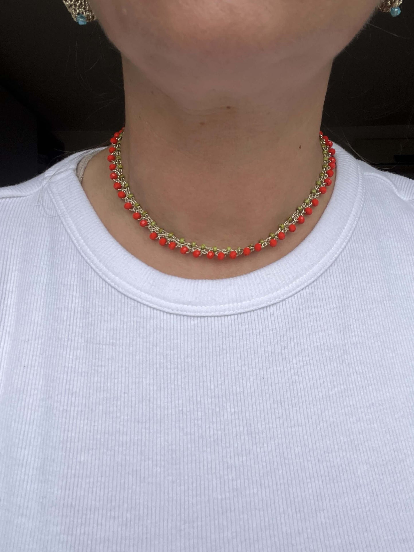 Gemini Choker Necklace