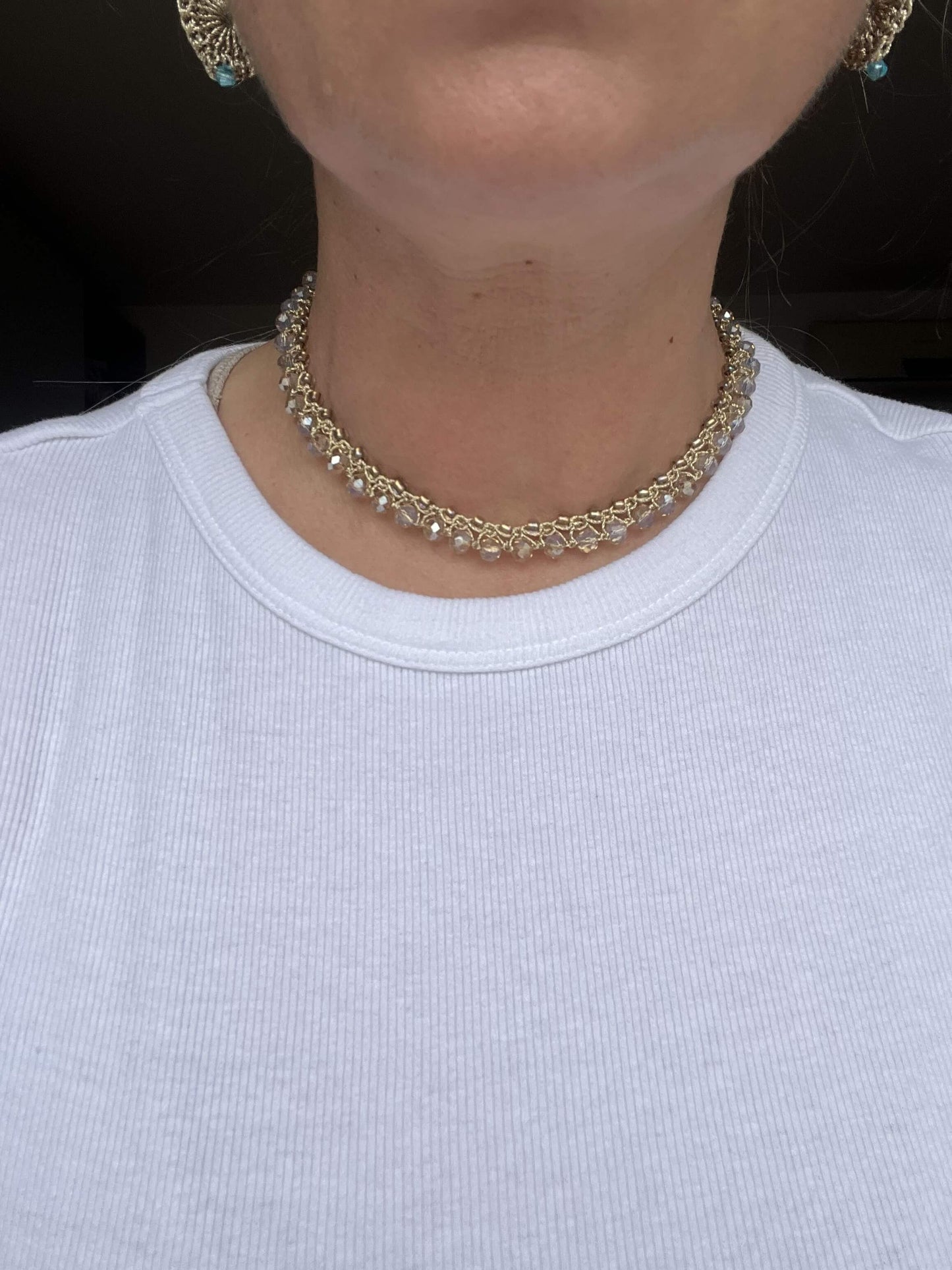Gemini Choker Necklace