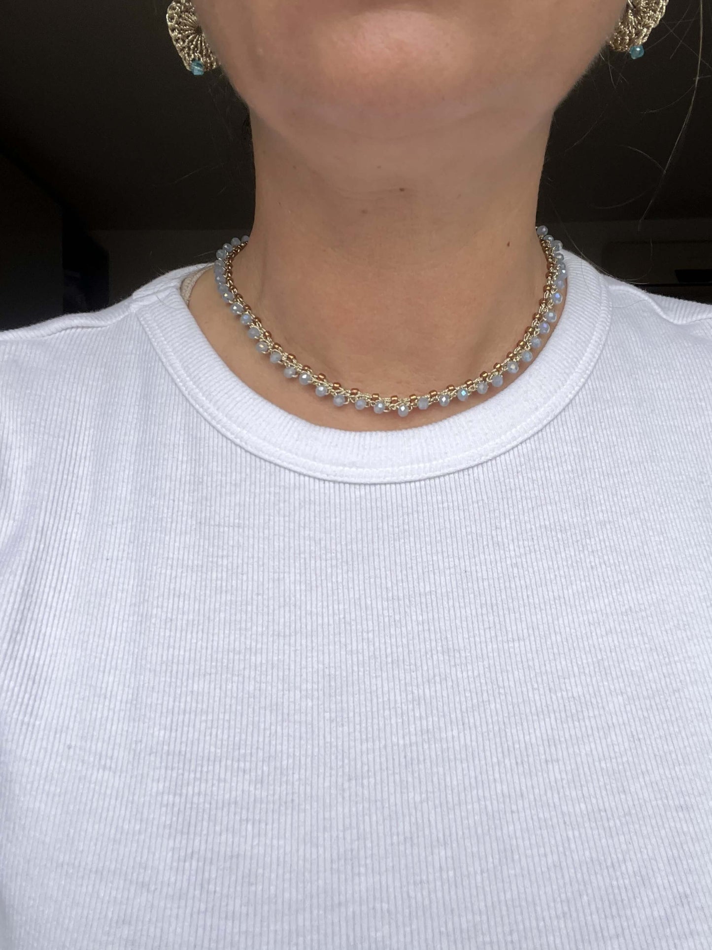 Gemini Choker Necklace