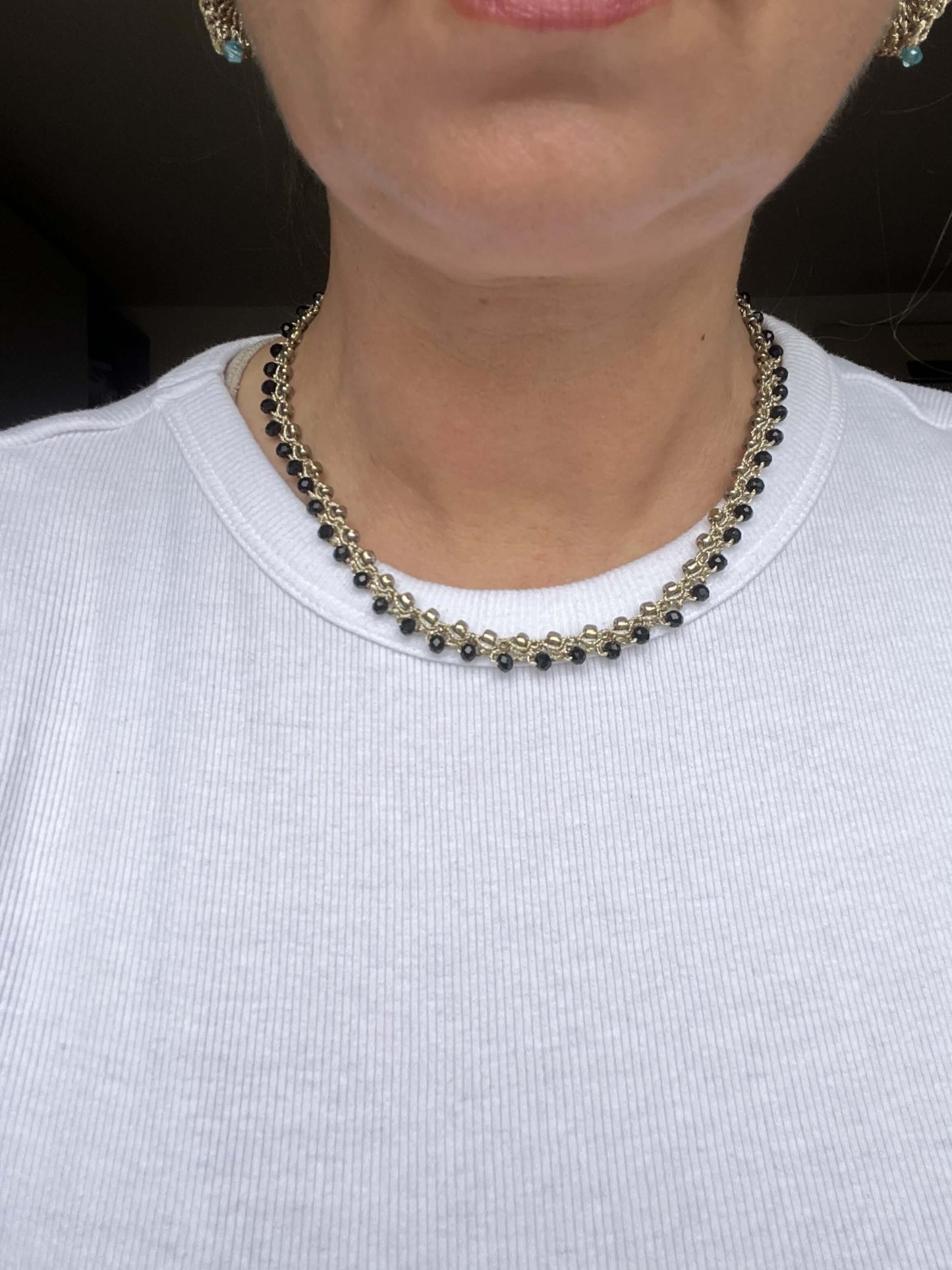 Gemini Choker Necklace