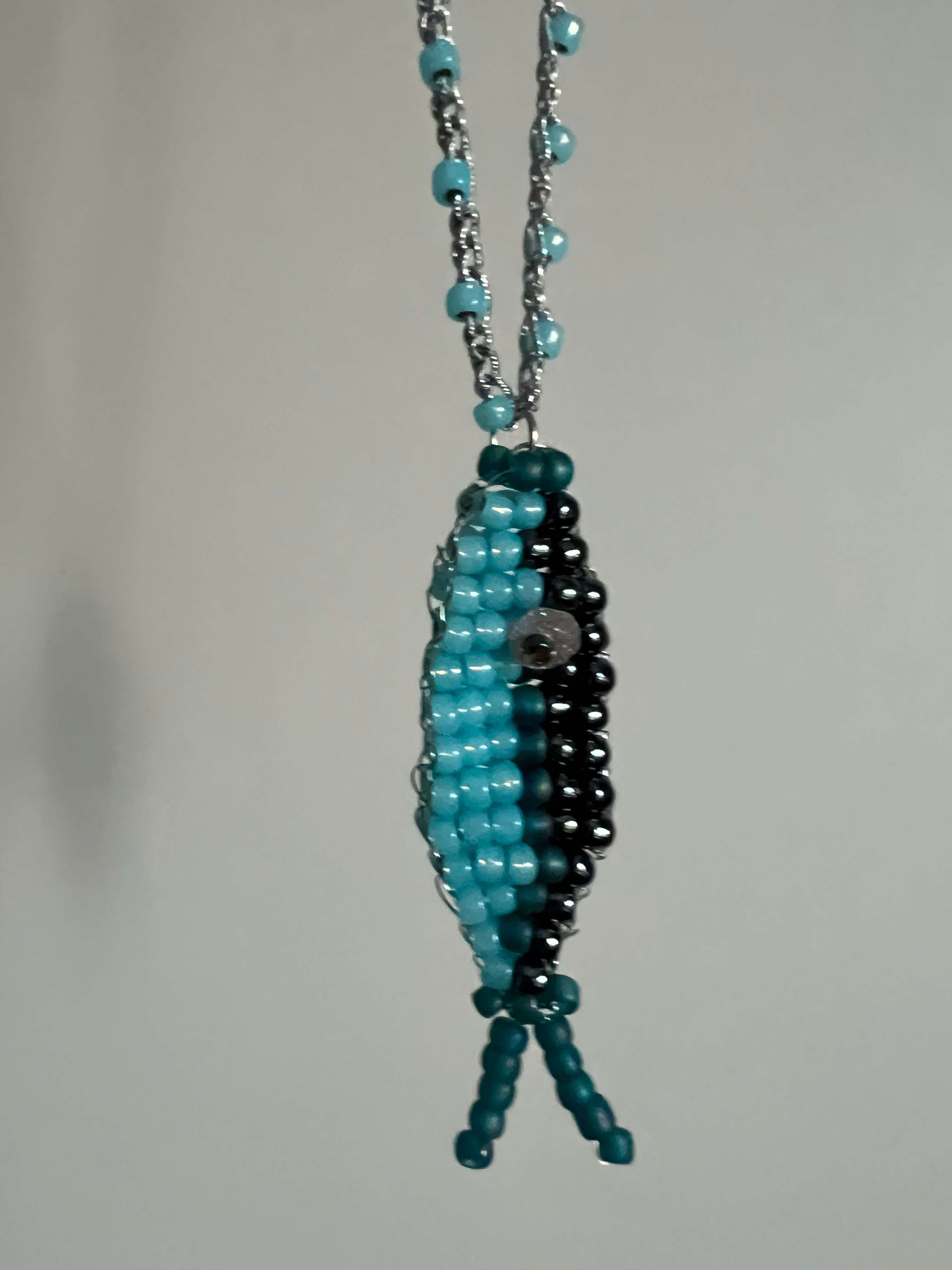  Porta fortuna sempre con te! Collana con ciondolo pesce fatto a mano, disponibile in vari colori