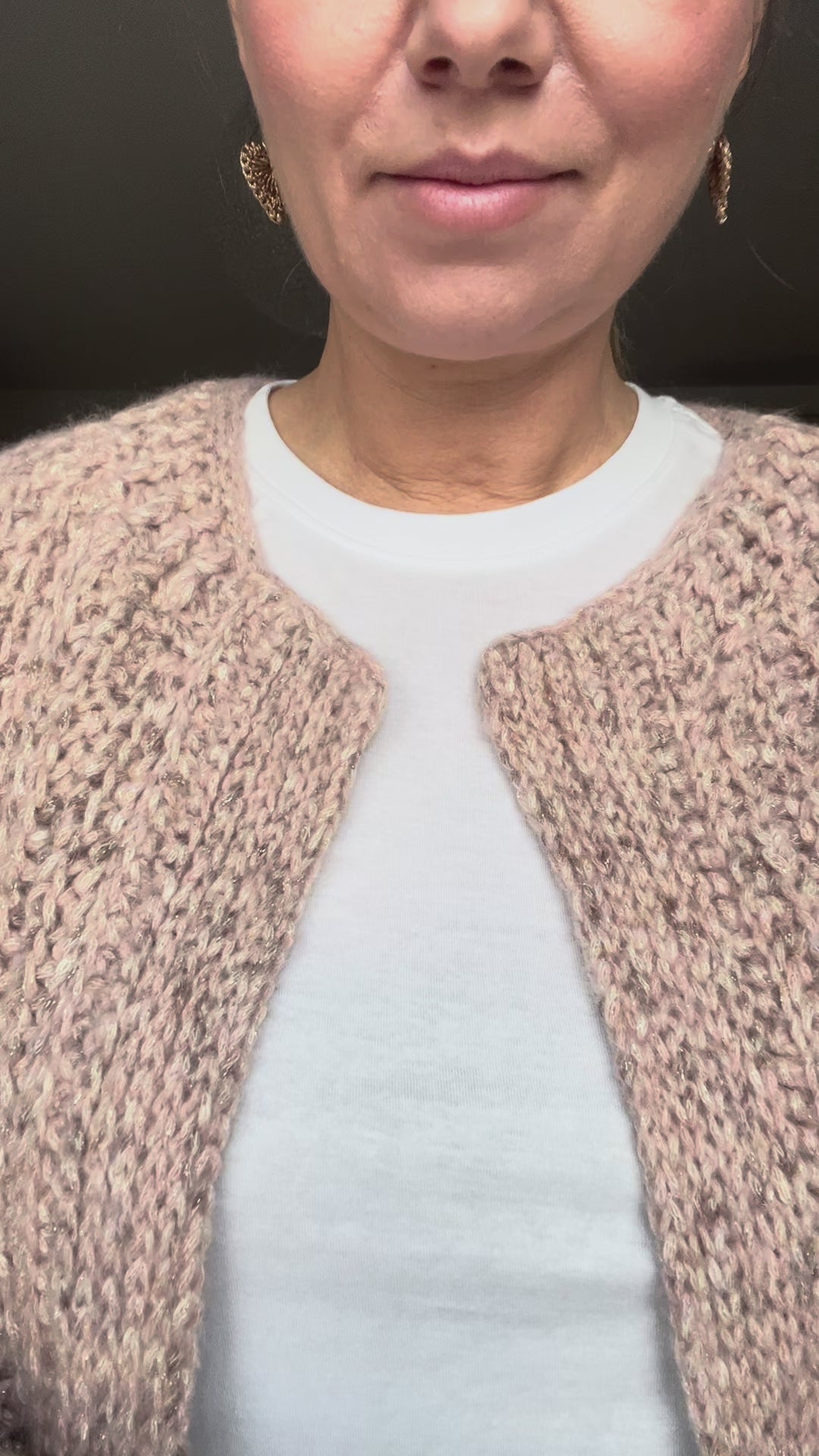 Long 190cm crystal necklace that wraps 2 or 3 times, hypoallergenic and metal free boho style.