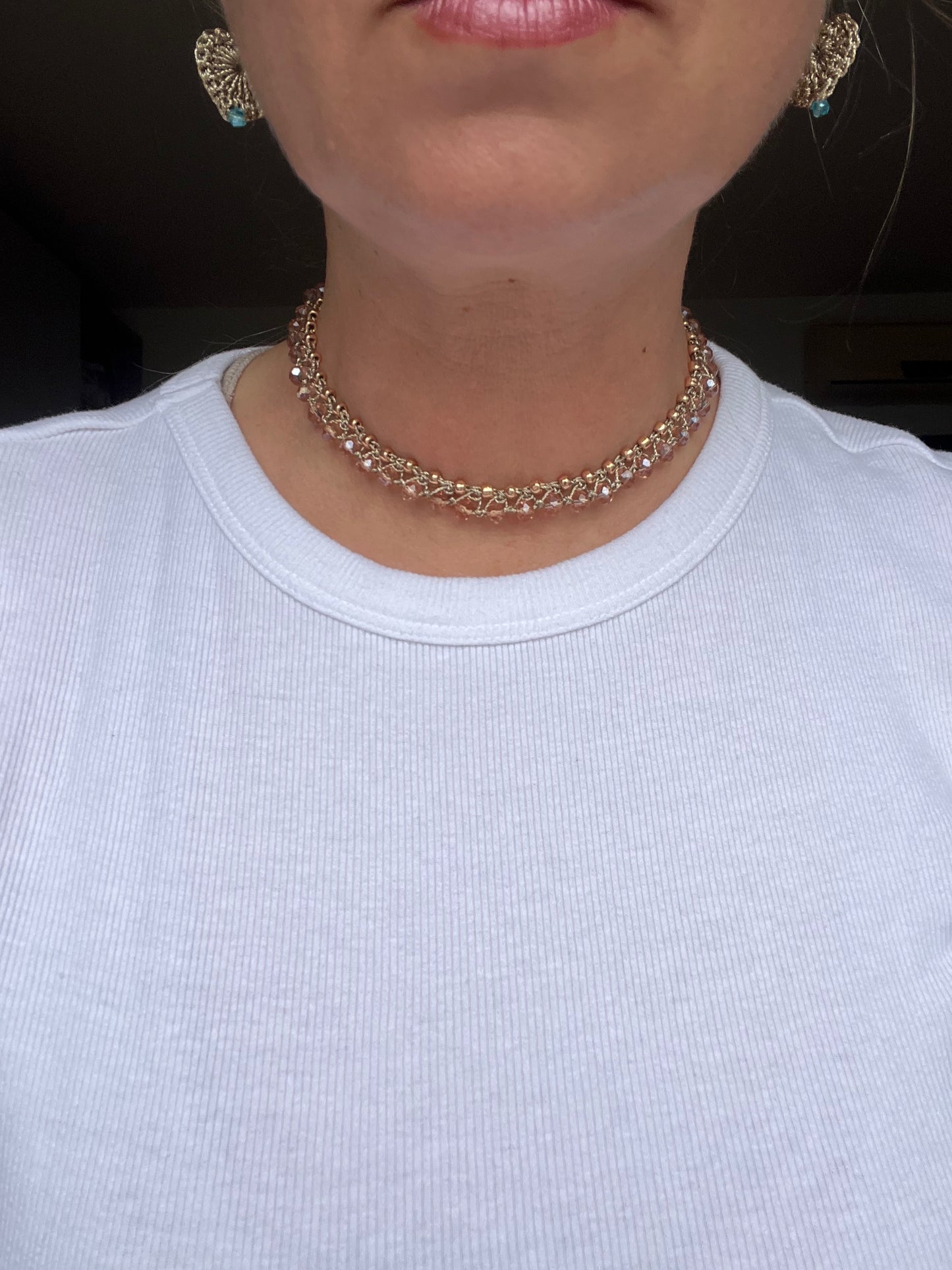 Gemini Choker Necklace